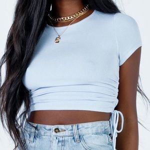 Princess Polly Evant Tee Blue